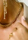 Colar chocker cristais de zircônia Colar chocker cristais de zircônia