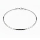 Colar Chocker de aro de aço inoxidavel