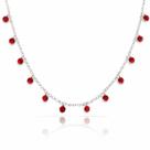 Colar Chocker Elo Portugues Pedra Zirconia Prata 925 Colar Chocker Elo Portugues Pedra Zirconia Prata 925