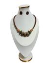 Colar chocker feminino em resina elegante presente