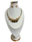 Colar chocker feminino em resina elegante presente