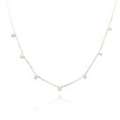 Colar Chocker Ponto de Luz Prata Legitima 925 Colar Chocker Ponto de Luz Prata Legitima 925