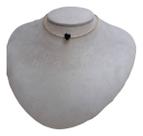 Colar Chocker Zirconia Coração Riviera semi joia Colar Chocker Zirconia Coração Riviera semi joia
