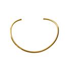 Colar choker aro rigido liso