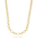 Colar Choker Banhado A Ouro 18k Corações