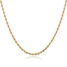 Colar Choker Cordão Baiano Semi Joia Banhado Ouro 18k