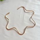 Colar Choker de Aro de Estrela em Metal