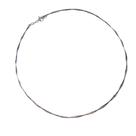 Colar Choker de Aro Torcido em Prata 925
