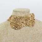 Colar Choker de Borboleta em Metal Colar Choker de Borboleta em Metal