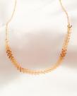 Colar Choker Dourada Escamas 40cm Semijoia Alta Qualidade Não Irrita a Pele