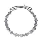 Colar Choker Feminino De Moda Com Strass E Corrente De Tênis, Joia Para Festa, Casamento E Presente