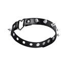 Colar Choker Gargantilha Com Coração E Pinos Gótico Estilo Rock Colar Choker Gargantilha Com Coração E Pinos Gótico Estilo Rock