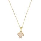 Colar Choker Gargantilha Trevo Folheado a Ouro 18k Virgínia