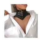 Colar Choker Gótico Punk Com Pontas Longas Em material sintético Para Mulheres E Homens, Com