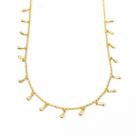 Colar Choker Gotinhas Maciças Banhado a Ouro 18k Colar Choker Gotinhas Maciças Banhado a Ouro 18k