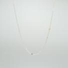 Colar Choker Grumet Bolinhas Prata