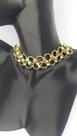 Colar Choker Joias Nobre Esferas 20mm Moedas Antigas