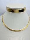 Colar Choker Laminada com Alongadora Banho Ouro 2 Milésimos com Verniz Italiano - 1 Unidade Colar Choker Laminada com Alongadora Banho Ouro 2 Milésimos com Verniz Italiano - 1 Unidade