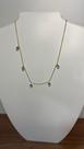 Colar choker malha relógio