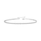 Colar Choker Oval De Cristal Dourado Para Mulheres, Joias De Moda Para Casamento Com CZ Deslumbrante