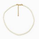Colar Choker Pérola Barroca Natural Semijoia Luxo Feminina 40cm Colar Choker Pérola Barroca Natural Semijoia Luxo Feminina 40cm