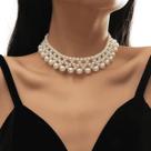 Colar Choker Pérolas Delicado Luxo Gargantilha Elegante