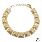 Colar Choker Pirâmide Trabalhado