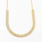 Colar Choker Riviera Cristal 7mm Banhada a Ouro 18k Colar Choker Riviera Cristal 7mm Banhada a Ouro 18k