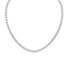 Colar Choker Riviera Pedras Brancas P Banhado Prata 925 Colar Choker Riviera Pedras Brancas P Banhado Prata 925