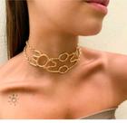 Colar Choker Thassia Naves Moda Blogueira Gargantilha Luxo