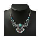 Colar Choker Vintage De Contas Multicamadas Verdes, Feito À Mão, Moda Étnica Boêmia