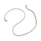 Colar Choker Vintage Feminino Com Pérolas E Pingente De Concha De Amor 6MM Joia De Moda Para
