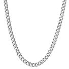 Colar CLASICOMIS Cuban Link Chain 5 mm/7 mm para homens em prata
