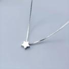 Colar Com Pingente De Estrela Prateada Para Mulheres, Joia Simples Com Corrente De Clavícula, Colar Com Pingente De Estrela Prateada Para Mulheres, Joia Simples Com Corrente De Clavícula,