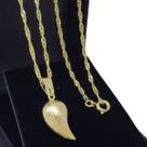 Colar Com Pingente Pimenta Banho De Ouro 18k 3310A