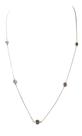 Colar com topázio branco natural 3.00mm ouro18k branco 45m .Rosângela lima joias Colar com topázio branco natural 3.00mm ouro18k branco 45m .Rosângela lima joias