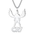 Colar COMTRUDE CR7 - Pingente Estrela do Futebol Cristiano Ronaldo