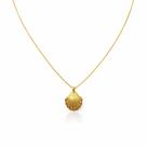 Colar Concha do Mar Feminino Banhado a Ouro 18k