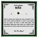 Colar Conjunto Feminino Love Presente Mãe Brincos Dedicatória