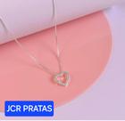 Colar coracaozinho zirconia