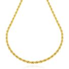 Colar Cordão Baiano 45cm 2mm - Aço Inox