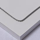 Colar Cordão Baiano Aço Inox Prateado