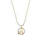 Colar Cordão Corrente Feminina Pingente Mandala Top Luxo letra inicial A brilhante Banhado em Ouro 18k.