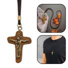 Colar Cordão Cruz Crucifixo da Unidade Colar Cordão Cruz Crucifixo da Unidade