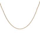 Colar Cordao Fita Torcido 40 cm Folheada Ouro 18k Colar Cordao Fita Torcido 40 cm Folheada Ouro 18k