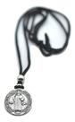 Colar Cordão Masculino Medalha De São Bento 60cm