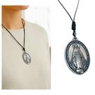 Colar Cordão Nossa Senhora das Graças Medalha Milagrosa Colar Cordão Nossa Senhora das Graças Medalha Milagrosa