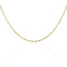 Colar corrente banhado a ouro 18k