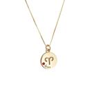Colar Corrente Banhado Ouro 18k Pingente Signos Horóscopo - Aries