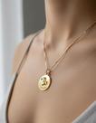 Colar Corrente Banhado Ouro 18k Pingente Signos Horóscopo - Capricórnio